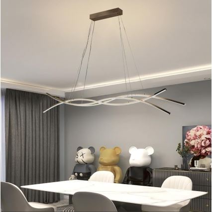LED Dimmable chandelier on a string LED/80W/230V 3000-6500K + remote control