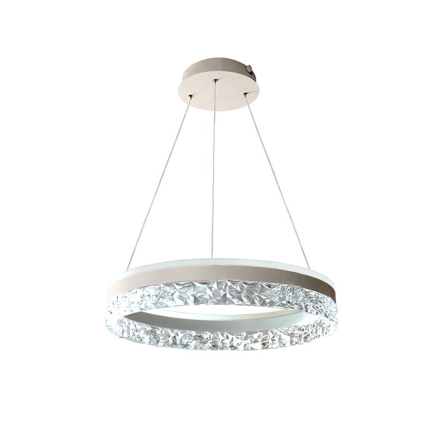 LED Dimmable chandelier on a string LED/80W/230V 3000-6500K white + remote control