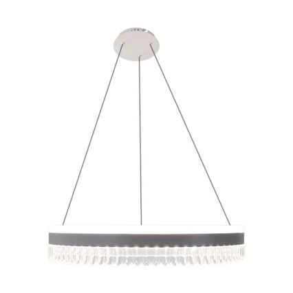 LED Dimmable crystal chandelier on a string LED/80W/230V 3000-6500K white + remote control