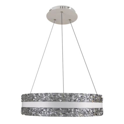 LED Dimmable crystal chandelier on a string LED/80W/230V 3000-6500K white + remote control