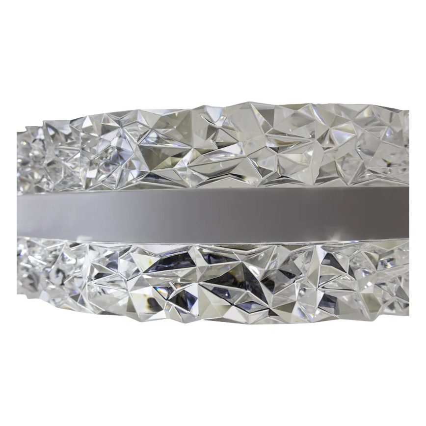LED Dimmable crystal chandelier on a string LED/80W/230V 3000-6500K white + remote control
