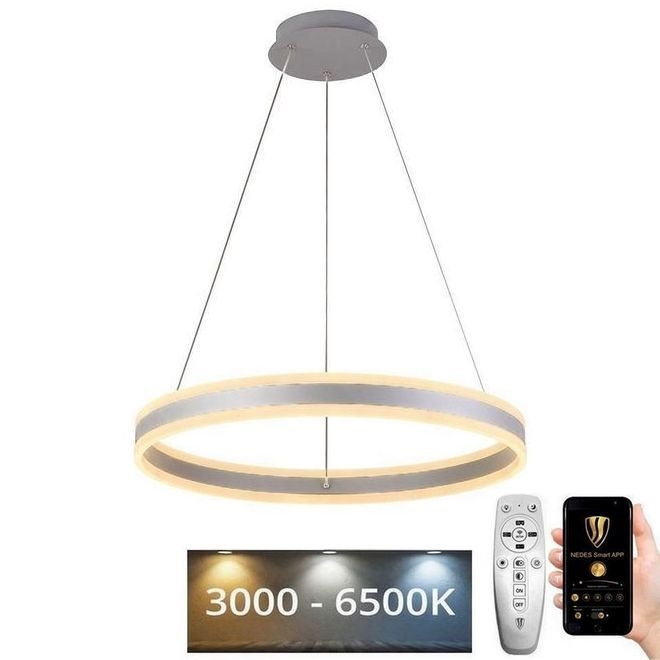 LED Dimmable chandelier on a string LED/85W/230V 3000-6500K d. 60 cm + remote control