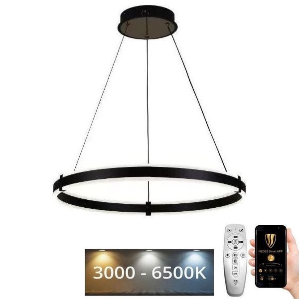 LED Dimmable chandelier on a string LED/85W/230V 3000-6500K d. 60 cm + remote control