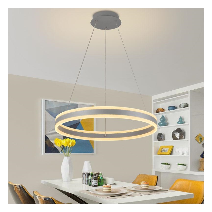LED Dimmable chandelier on a string LED/85W/230V 3000-6500K d. 60 cm + remote control