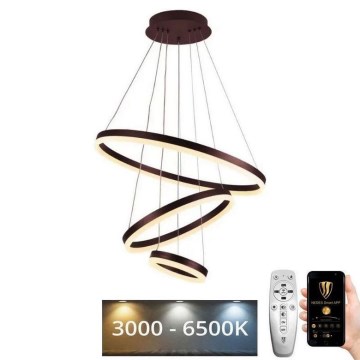 LED Dimmable chandelier on a string LED/85W/230V 3000-6500K + remote control