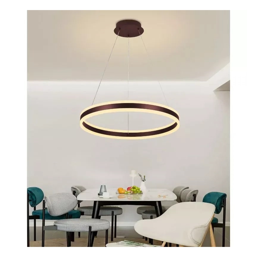 LED Dimmable chandelier on a string LED/85W/230V 3000-6500K d. 60 cm + remote control