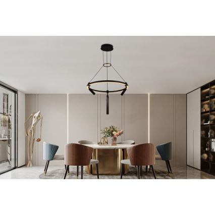 LED Dimmable chandelier on a string LED/85W/230V 3000-6500K + remote control