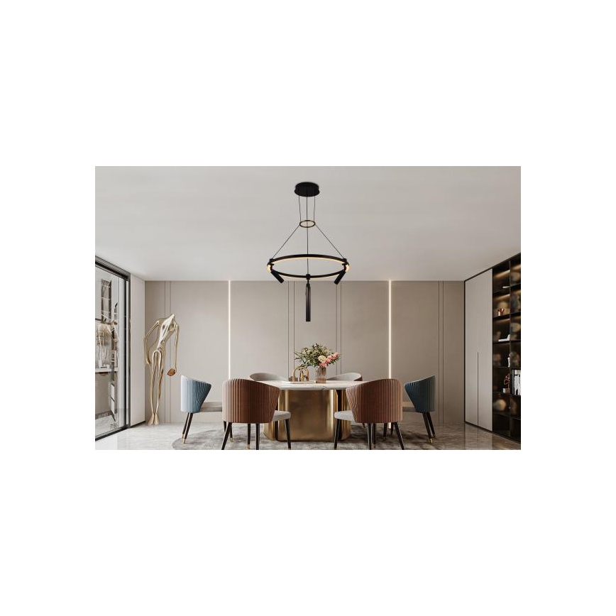 LED Dimmable chandelier on a string LED/85W/230V 3000-6500K + remote control