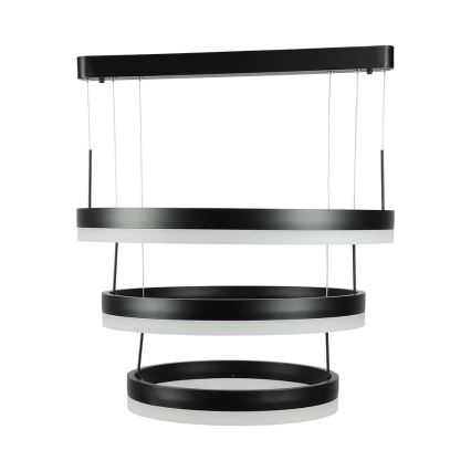LED Dimmable chandelier on a string LED/86W/230V 3000K black