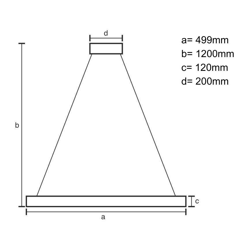 LED Dimmable crystal chandelier on a string LED/90W/230V 3000-6500K shiny chrome + remote control