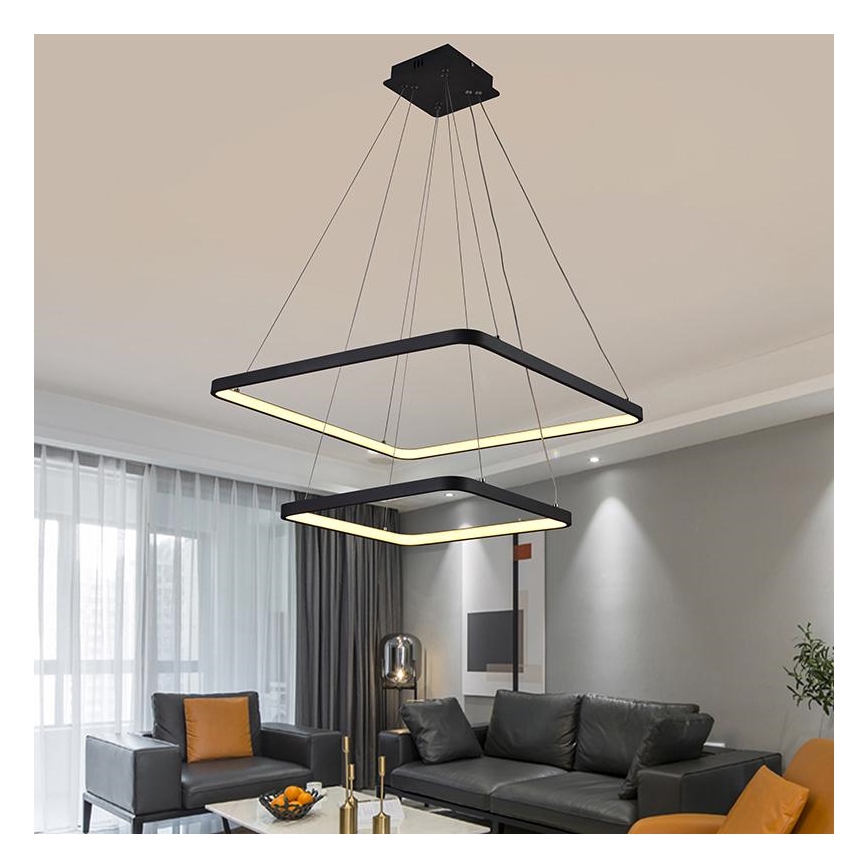 LED Dimmable chandelier on a string LED/90W/230V 3000-6500K + remote control