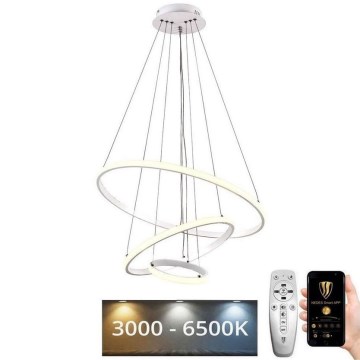 LED Dimmable chandelier on a string LED/90W/230V 3000-6500K + remote control