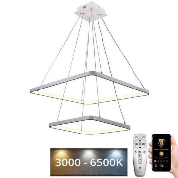 LED Dimmable chandelier on a string LED/90W/230V 3000-6500K + remote control