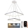 LED Dimmable chandelier on a string LED/90W/230V 3000-6500K + remote control
