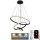 LED Dimmable chandelier on a string LED/90W/230V 3000-6500K + remote control