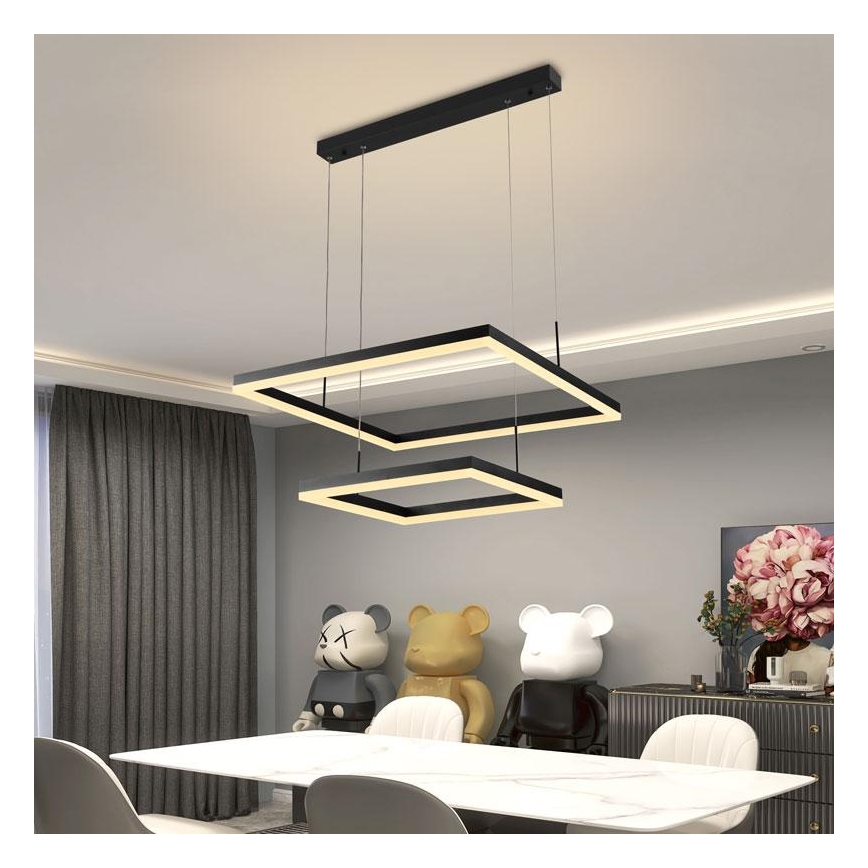 LED Dimmable chandelier on a string LED/90W/230V 3000-6500K + remote control