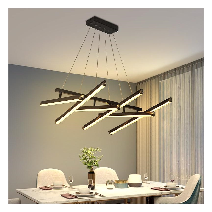 LED Dimmable chandelier on a string LED/90W/230V 3000-6500K + remote control