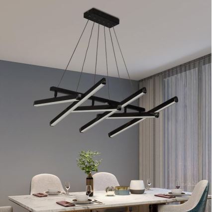 LED Dimmable chandelier on a string LED/90W/230V 3000-6500K + remote control