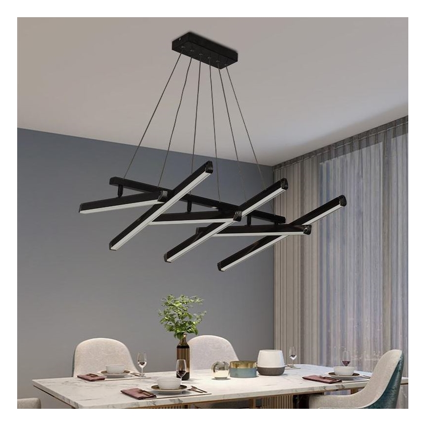 LED Dimmable chandelier on a string LED/90W/230V 3000-6500K + remote control