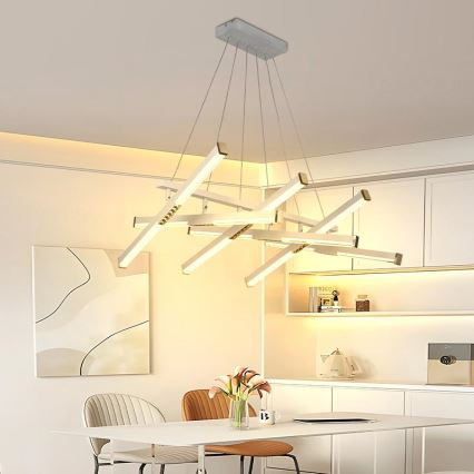 LED Dimmable chandelier on a string LED/90W/230V 3000-6500K + remote control