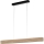 LED Dimmable chandelier on a string LEON 3xLED/18W/230V oak