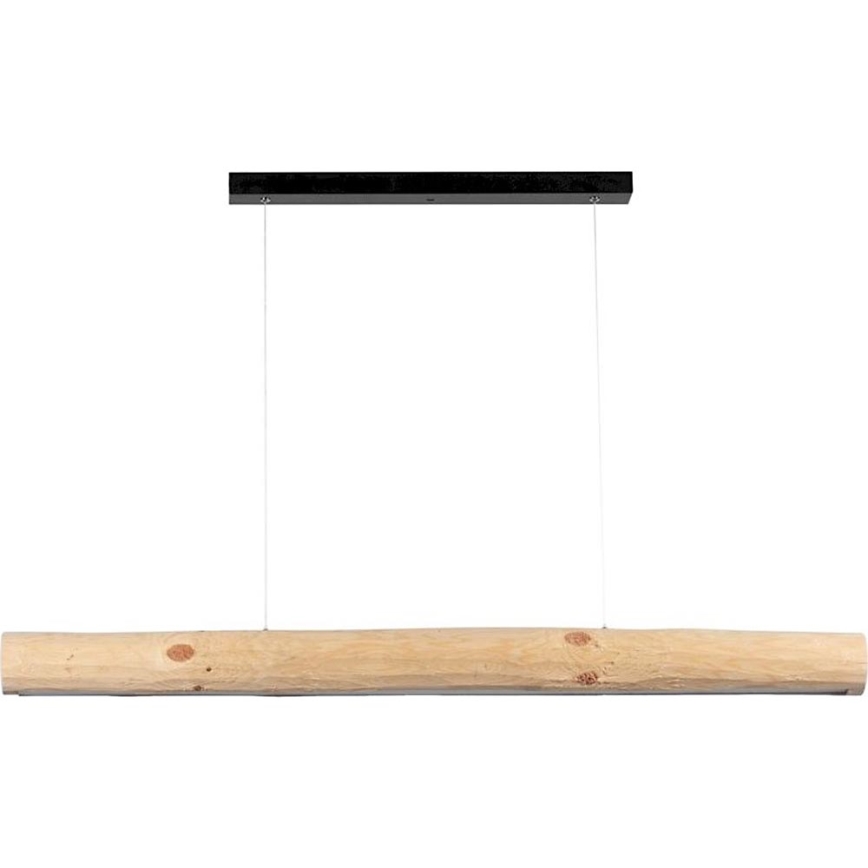 LED Dimmable chandelier on a string LUCAS LED/33W/230V pine