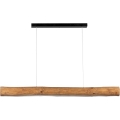 LED Dimmable chandelier on a string LUCAS LED/33W/230V pine