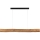 LED Dimmable chandelier on a string LUCAS LED/33W/230V pine