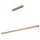 LED Dimmable chandelier on a string SMAL LED/18W/230V oak