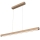 LED Dimmable chandelier on a string SMAL LED/28,5W/230V oak