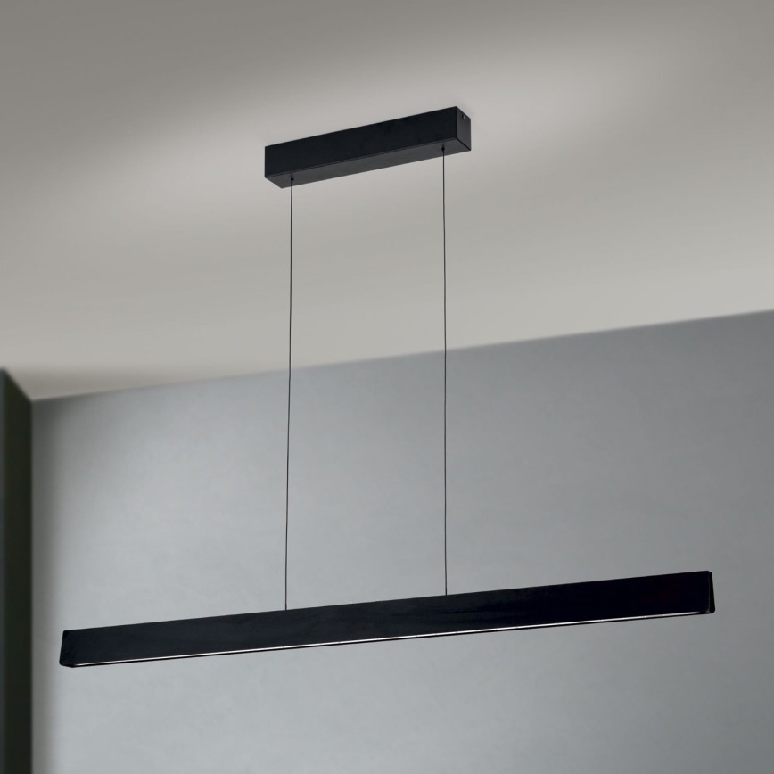 LED Dimmable chandelier on a string TARA LED/44W/230V 2700/3800/4500/5700K black
