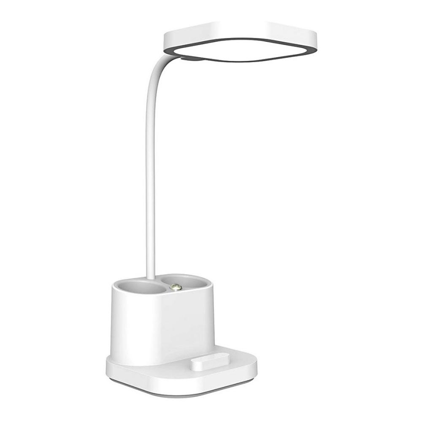 LED Dimmable charging table lamp with a holder and power bank LED/5W/5V 2400mAh