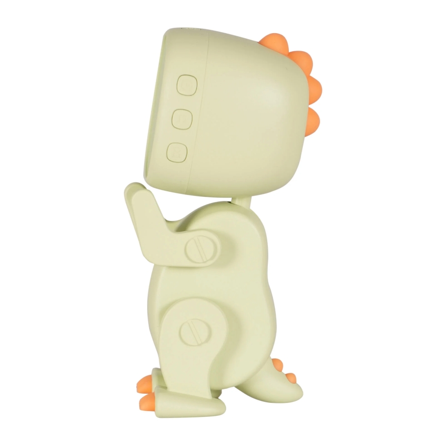 LED RGBW Dimmable children's night small lamp with alarm clock ROBOT LED/1W/5V 1200 mAh