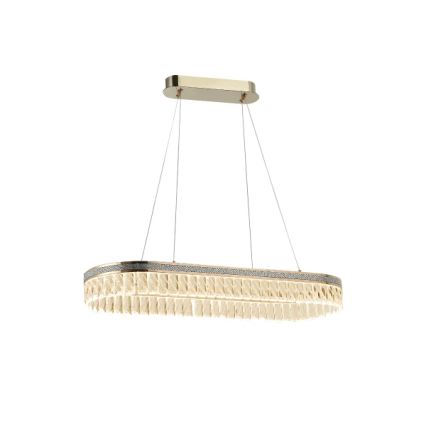LED Dimmable Crystal Chandelier on Cable THALIA LED/50W/230V 3000–6000K + Remote Control