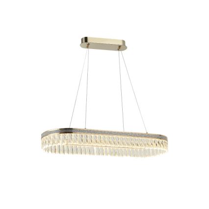 LED Dimmable Crystal Chandelier on Cable THALIA LED/50W/230V 3000–6000K + Remote Control