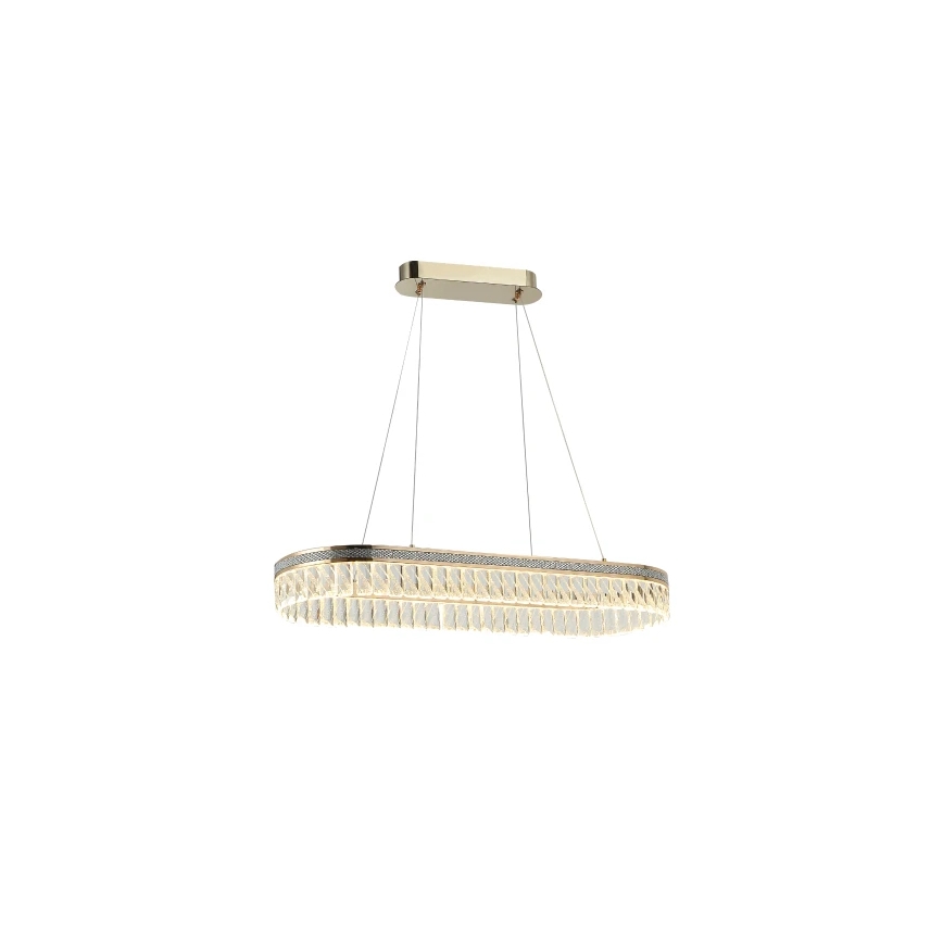LED Dimmable Crystal Chandelier on Cable THALIA LED/50W/230V 3000–6000K + Remote Control
