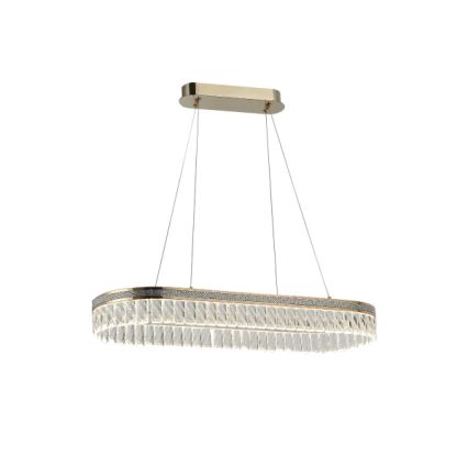 LED Dimmable Crystal Chandelier on Cable THALIA LED/50W/230V 3000–6000K + Remote Control