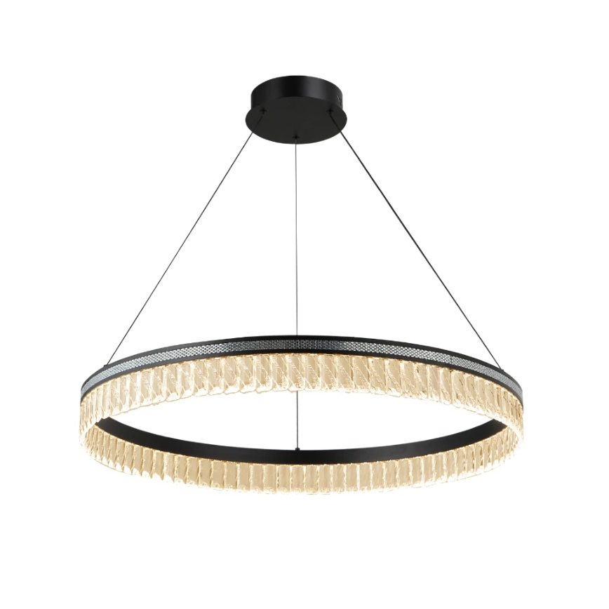 LED Dimmable Crystal Chandelier on Cable THALIA LED/55W/230V 3000-6000K Ø 80 cm + Remote Control