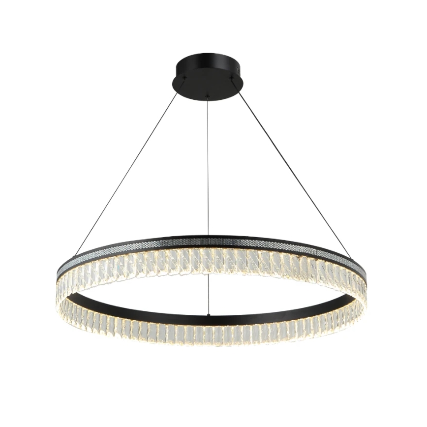 LED Dimmable Crystal Chandelier on Cable THALIA LED/55W/230V 3000-6000K Ø 80 cm + Remote Control