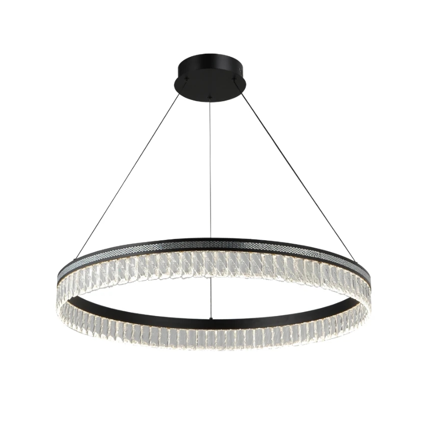 LED Dimmable Crystal Chandelier on Cable THALIA LED/55W/230V 3000-6000K Ø 80 cm + Remote Control