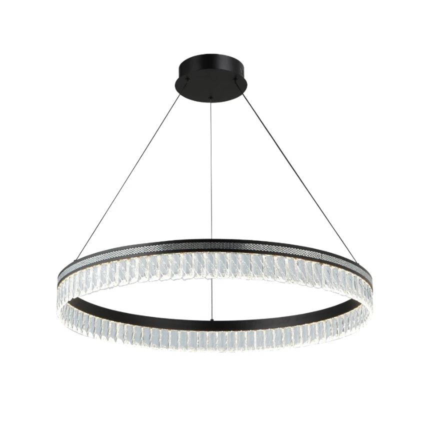 LED Dimmable Crystal Chandelier on Cable THALIA LED/55W/230V 3000-6000K Ø 80 cm + Remote Control