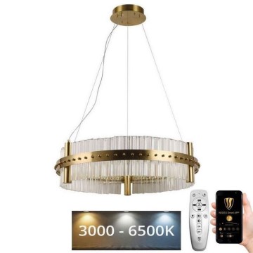 LED Dimmable crystal chandelier on a string LED/40W/230V 3000-6500K + remote control