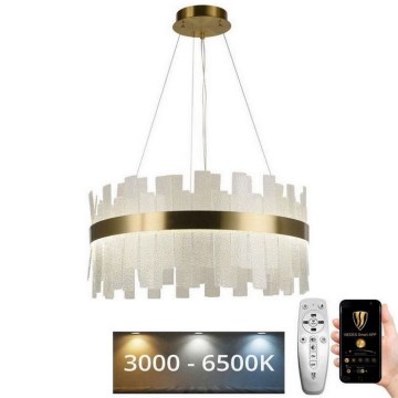 LED Dimmable crystal chandelier on a string LED/40W/230V 3000-6500K + remote control
