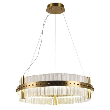 LED Dimmable crystal chandelier on a string LED/40W/230V 3000-6500K + remote control