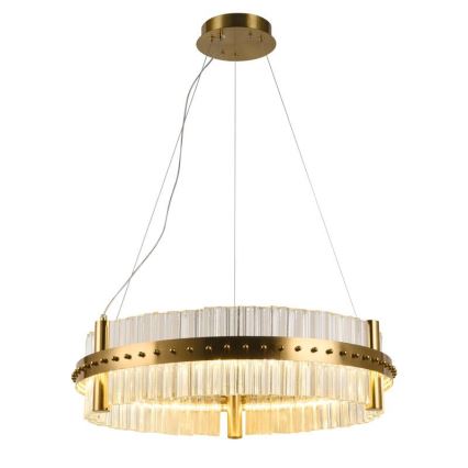 LED Dimmable crystal chandelier on a string LED/40W/230V 3000-6500K + remote control