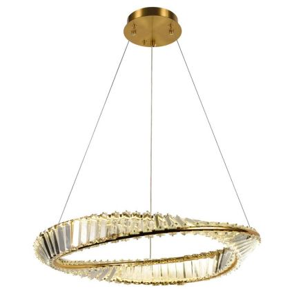 LED Dimmable crystal chandelier on a string LED/40W/230V 3000-6500K + remote control