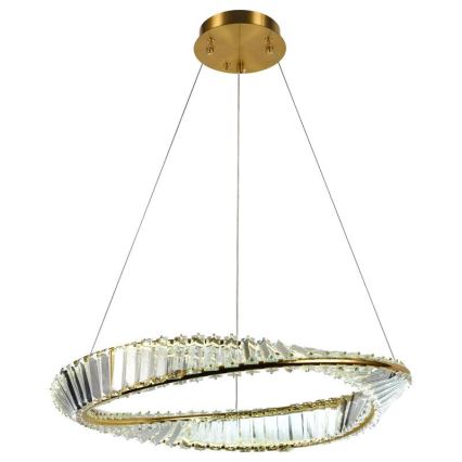 LED Dimmable crystal chandelier on a string LED/40W/230V 3000-6500K + remote control