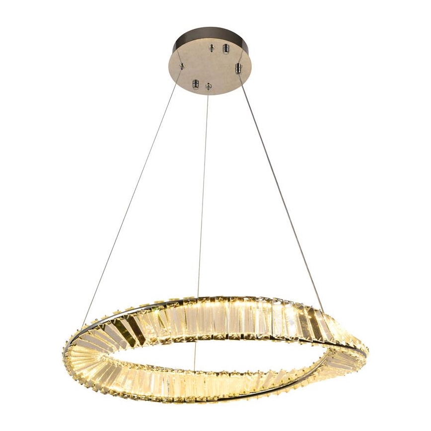 LED Dimmable crystal chandelier on a string LED/40W/230V 3000-6500K + remote control