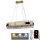 LED Dimmable crystal chandelier on a string LED/45W/230V 3000-6500K + remote control