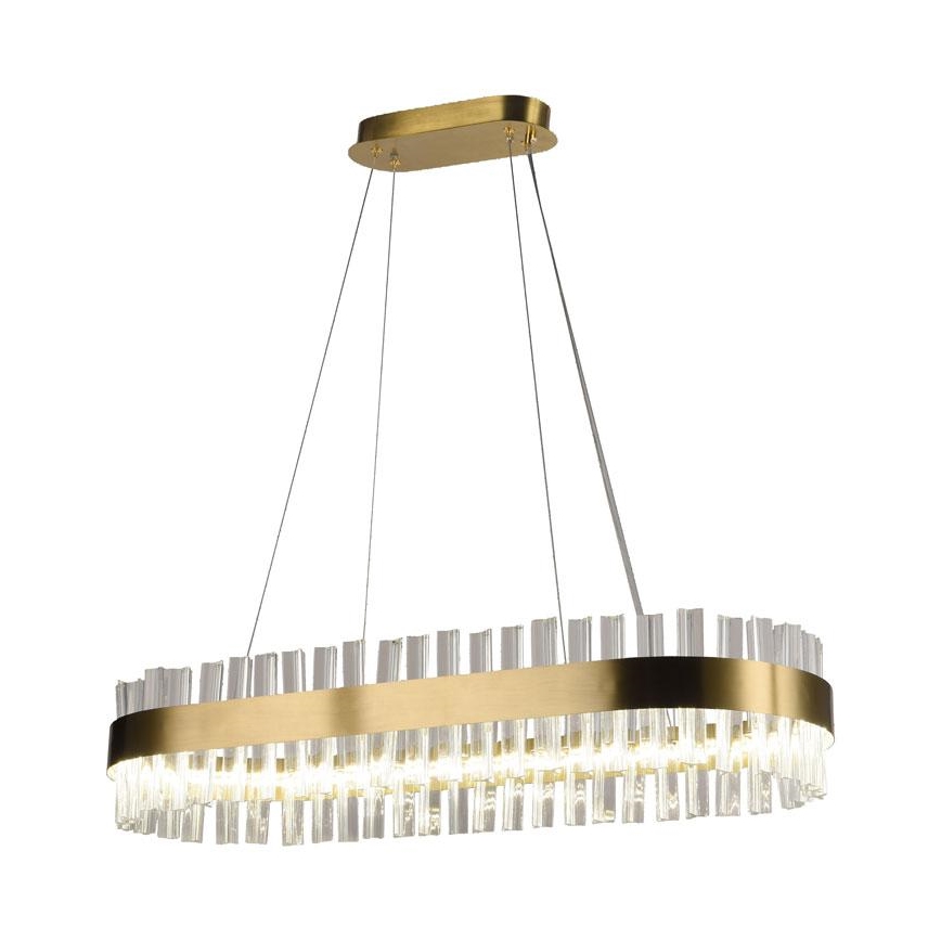 LED Dimmable crystal chandelier on a string LED/45W/230V 3000-6500K + remote control